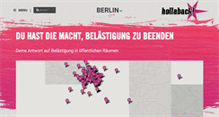 Desktop Screenshot of berlin.ihollaback.org