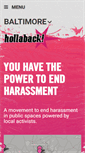 Mobile Screenshot of bmore.ihollaback.org