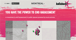 Desktop Screenshot of montreal.ihollaback.org