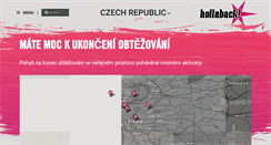 Desktop Screenshot of czech.ihollaback.org