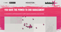 Desktop Screenshot of houston.ihollaback.org