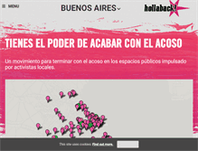 Tablet Screenshot of buenosaires.ihollaback.org