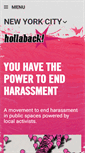 Mobile Screenshot of nyc.ihollaback.org